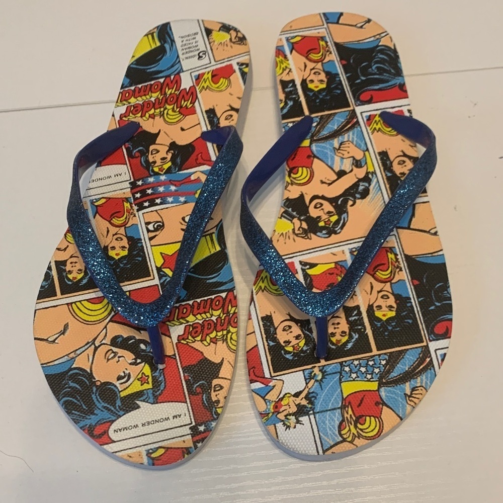 Wonder Women Flip Flops